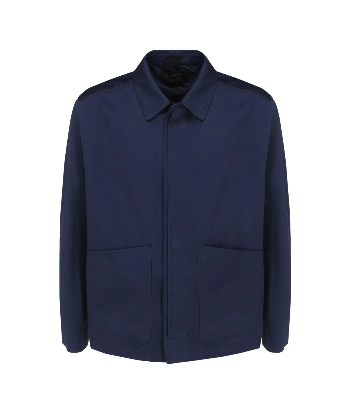 Ermenegildo Zegna Buttoned Long-Sleeved Shirt Jacket