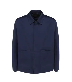 Ermenegildo Zegna Buttoned Long-Sleeved Shirt Jacket