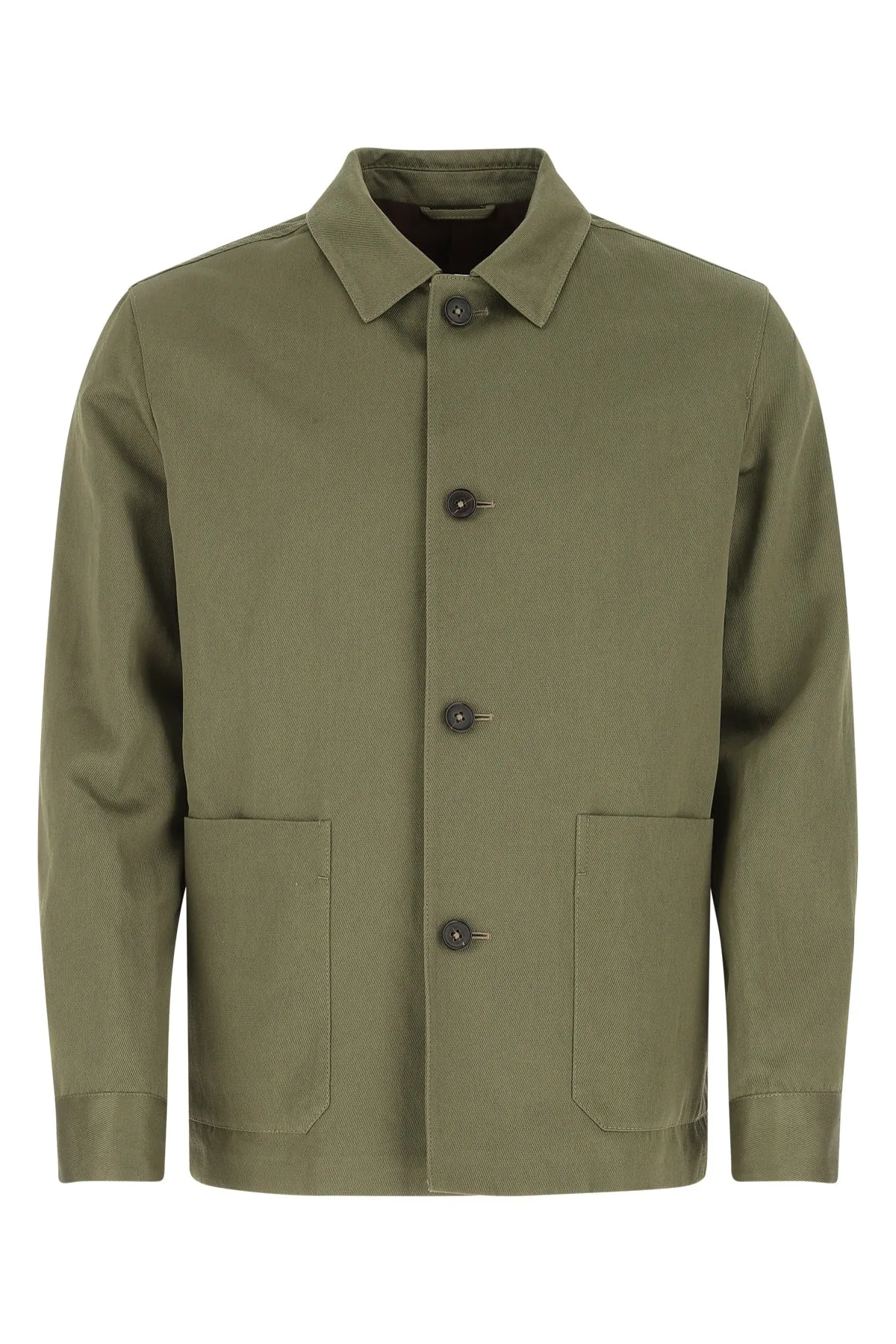 Ermenegildo Zegna Long-Sleeved Shirt Jacket