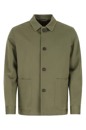 Ermenegildo Zegna Long-Sleeved Shirt Jacket