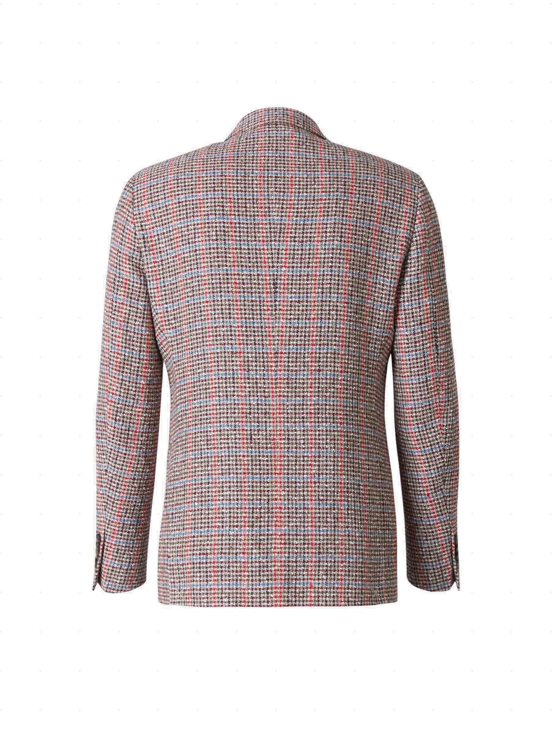 Etro Houndstooth Long-Sleeved Blazer