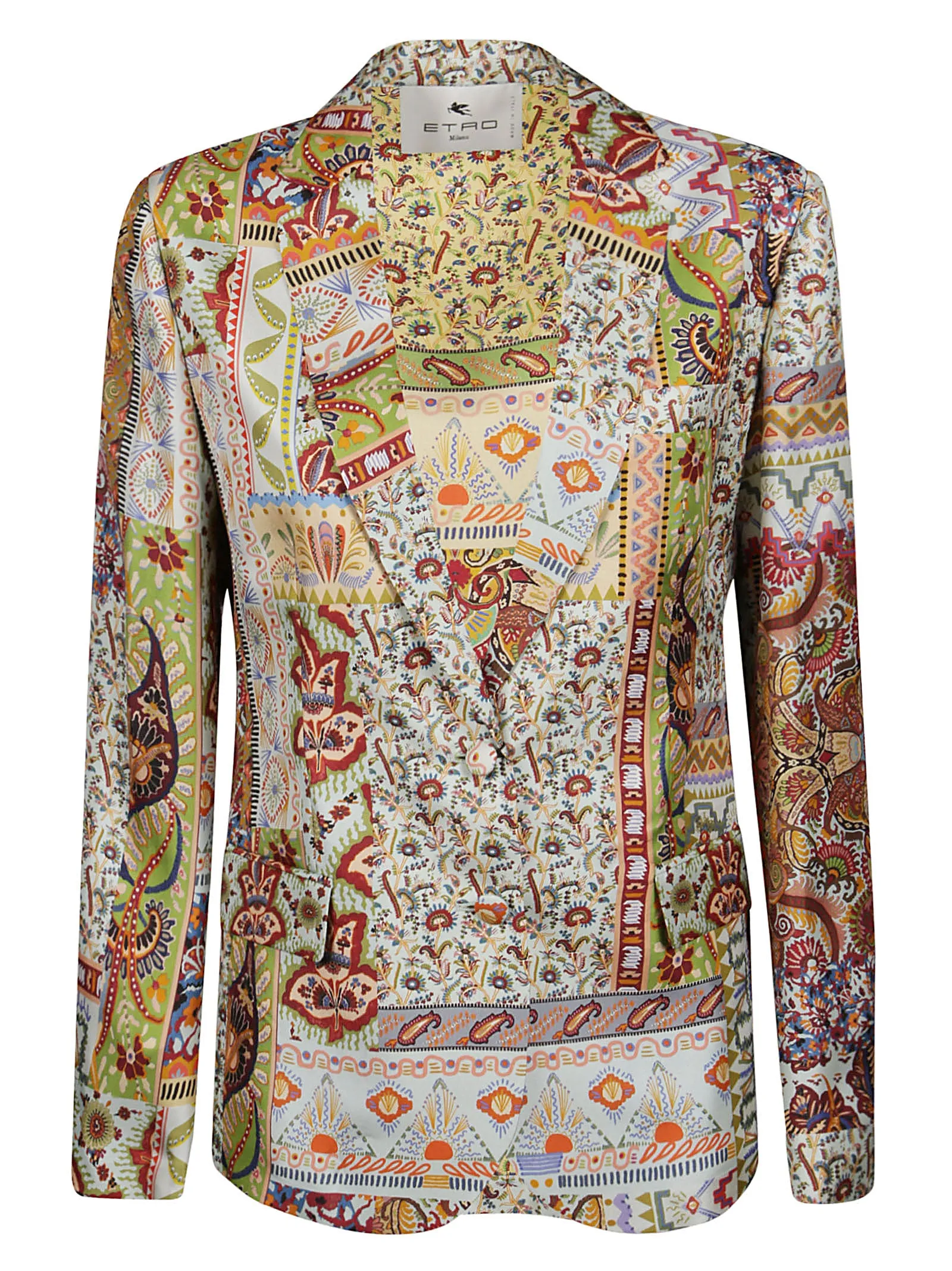 Etro Paisley Printed Long-Sleeved Blazer