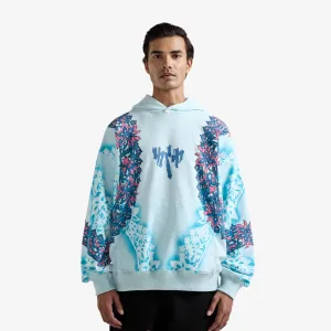 F A R A K | REMINISCENCE HANDMADE HOODIE { PASTEL BLUE
