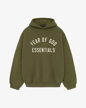 Fleece Hoodie Military