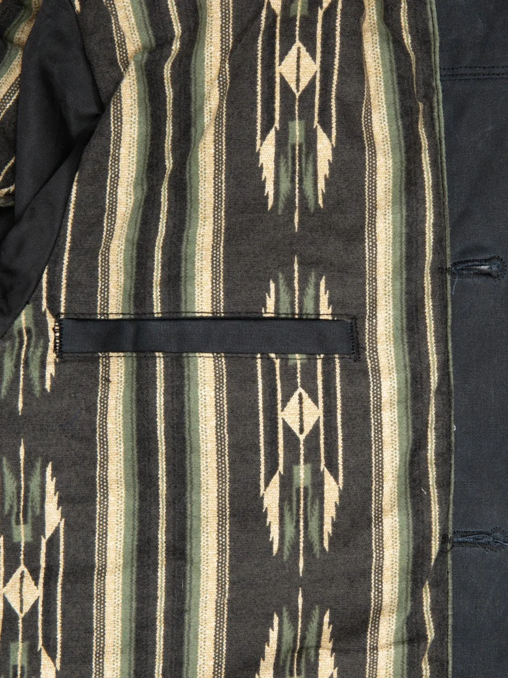 Freenote Cloth Riders Jacket Waxed Canvas Black