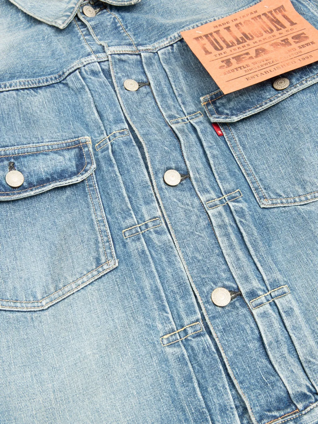 Fullcount 2978-2102 13.7oz Dartford Type II Denim Jacket