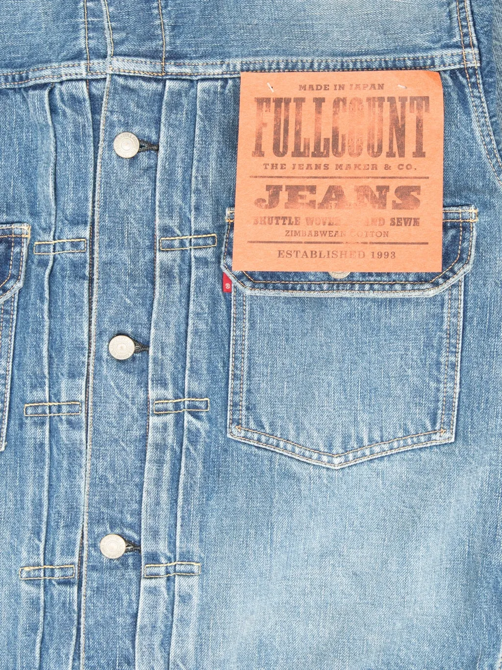 Fullcount 2978-2102 13.7oz Dartford Type II Denim Jacket