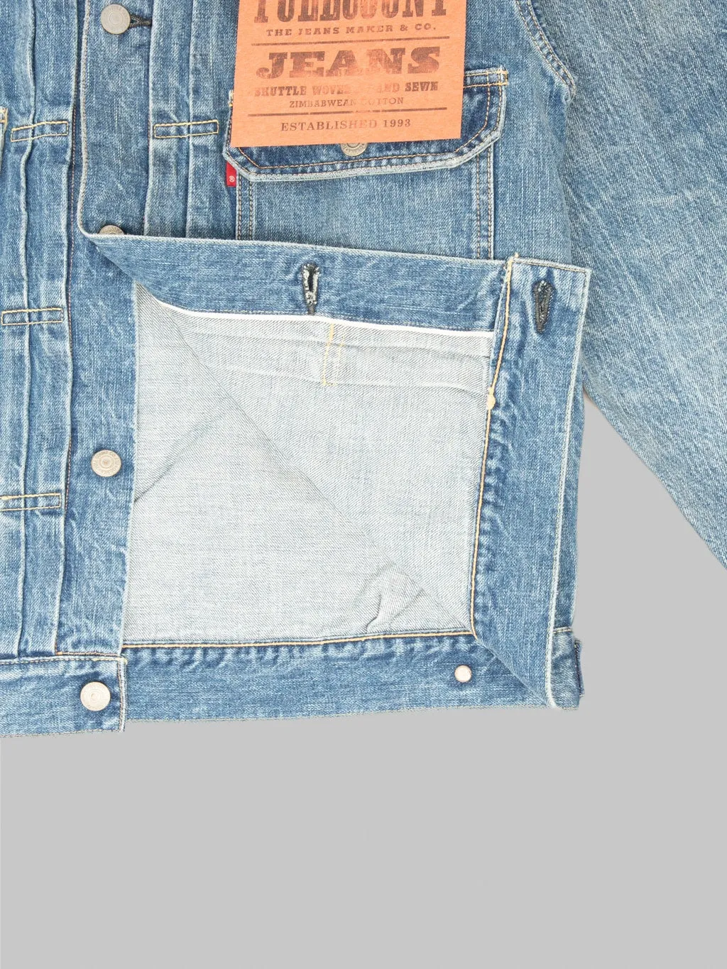 Fullcount 2978-2102 13.7oz Dartford Type II Denim Jacket