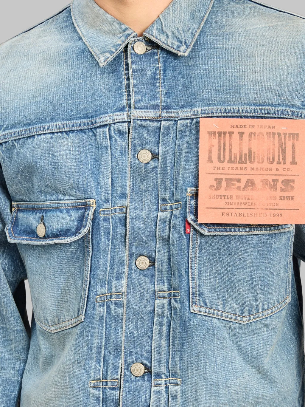 Fullcount 2978-2102 13.7oz Dartford Type II Denim Jacket