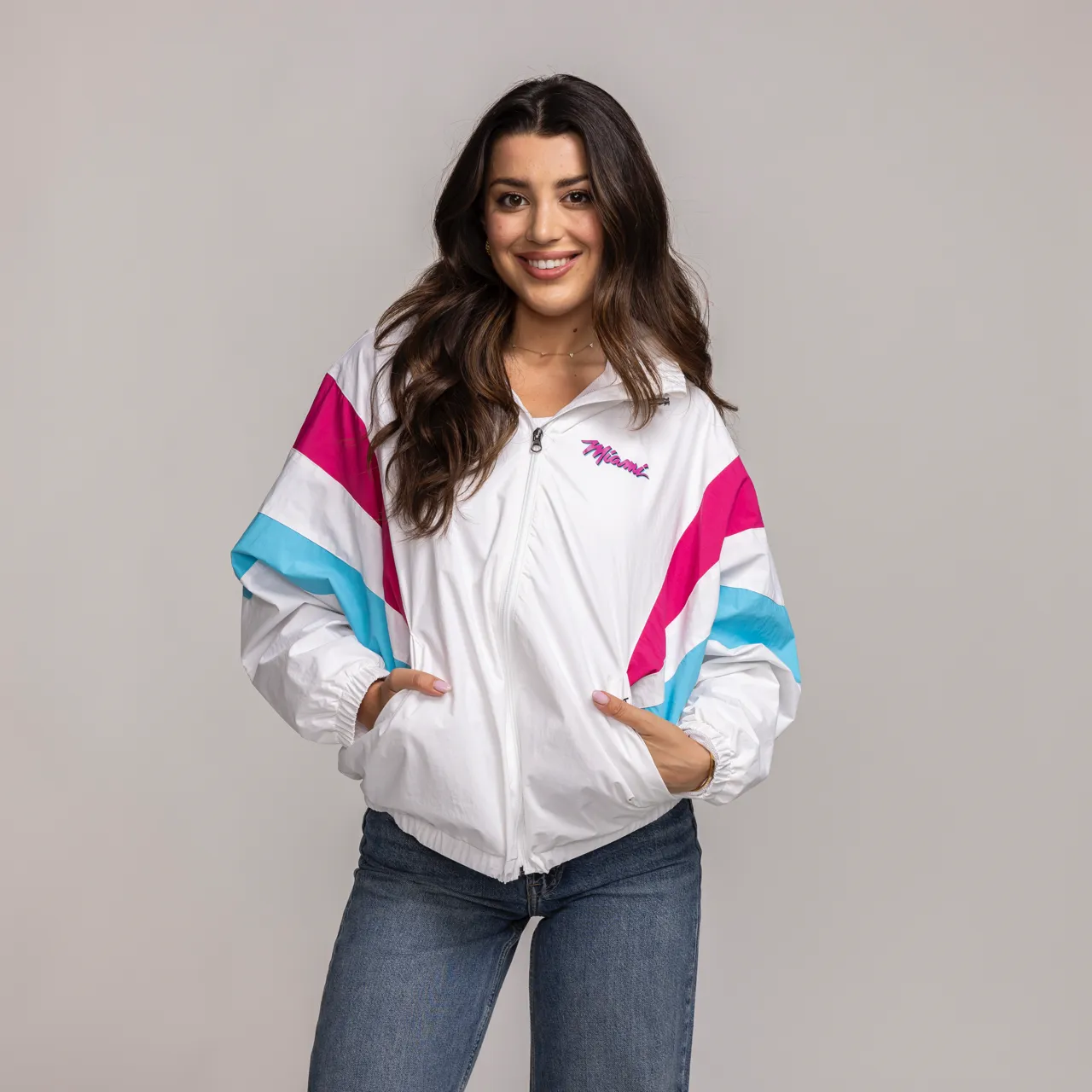 G-III Sports Miami HEAT Original Vice Women's Game Jacket