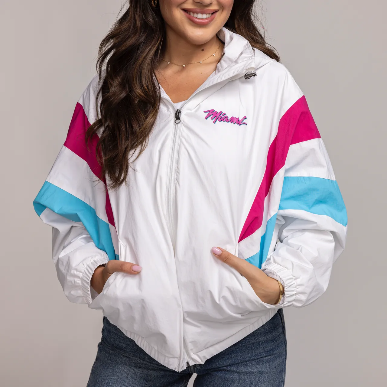 G-III Sports Miami HEAT Original Vice Women's Game Jacket