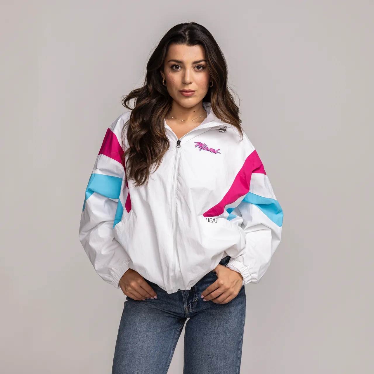 G-III Sports Miami HEAT Original Vice Women's Game Jacket