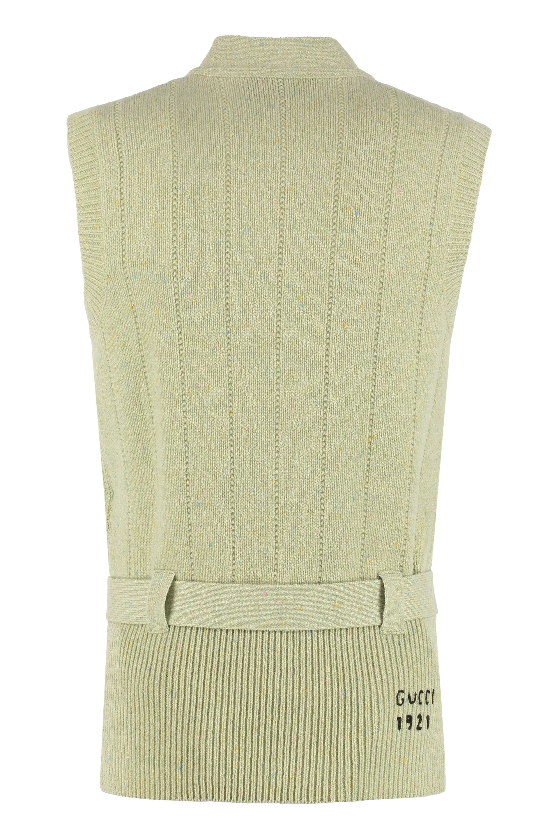 Gucci Belted Knitted Vest