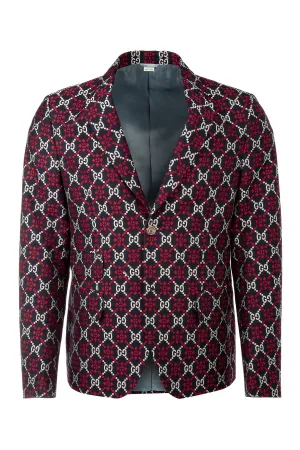 Gucci GG Diamond Jacquard Blazer
