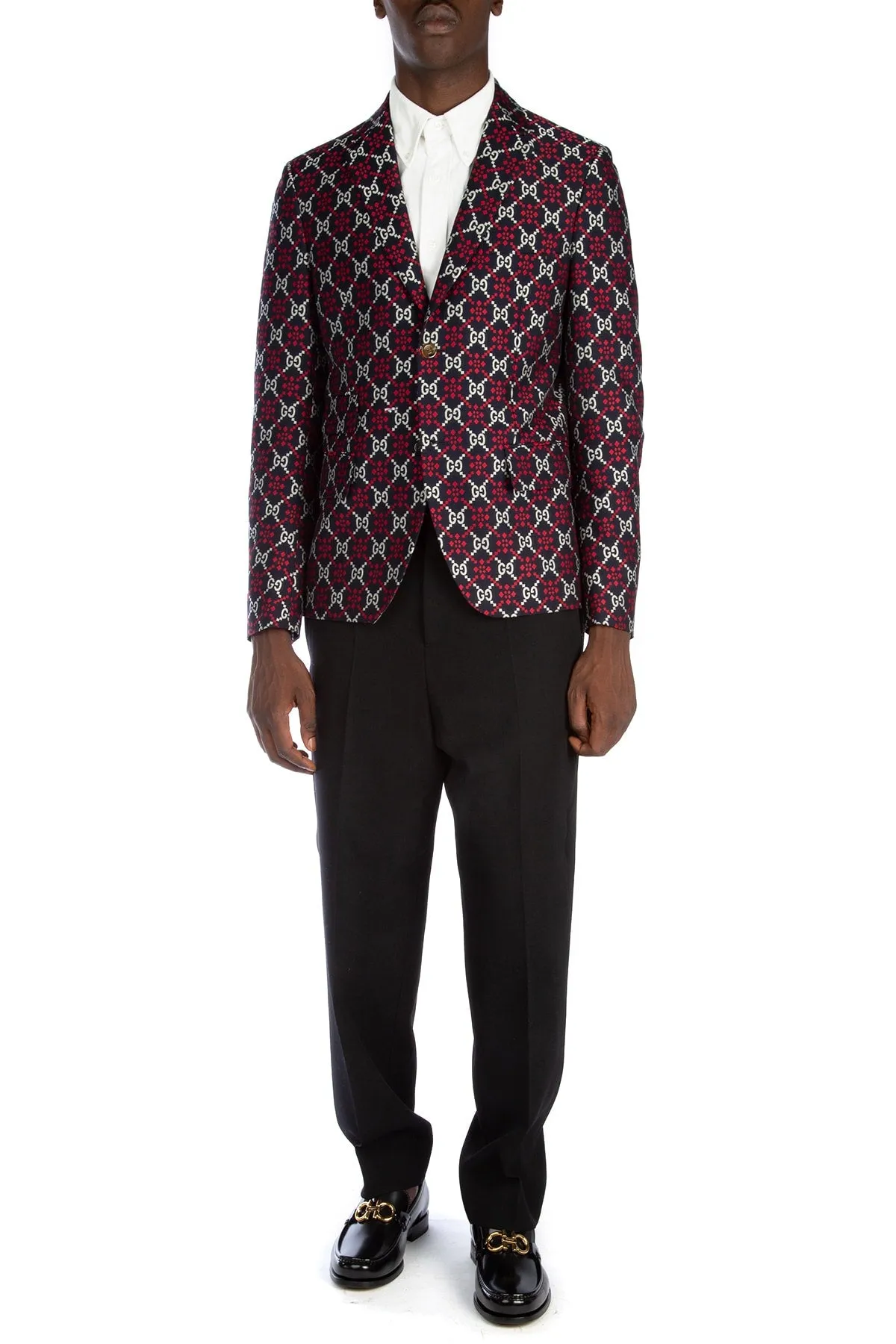 Gucci GG Diamond Jacquard Blazer