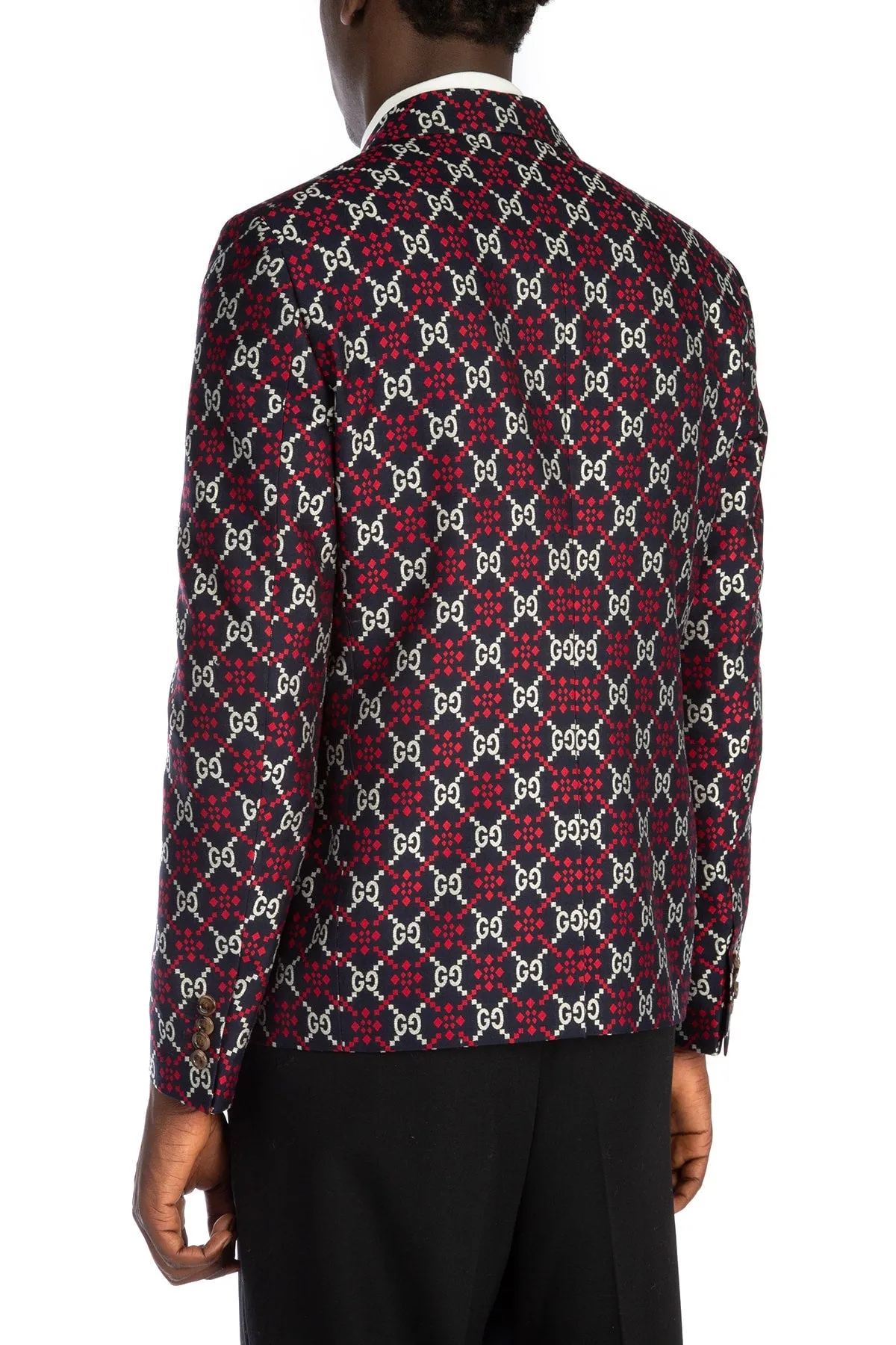 Gucci GG Diamond Jacquard Blazer