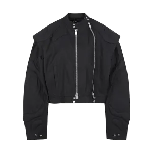 Heliot Emil Molded Biker Jacket Black