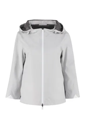 Herno Cropped Zipped Jacket