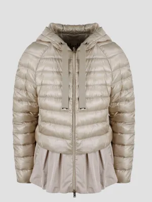 Herno Layered-Effect Zipped Jacket