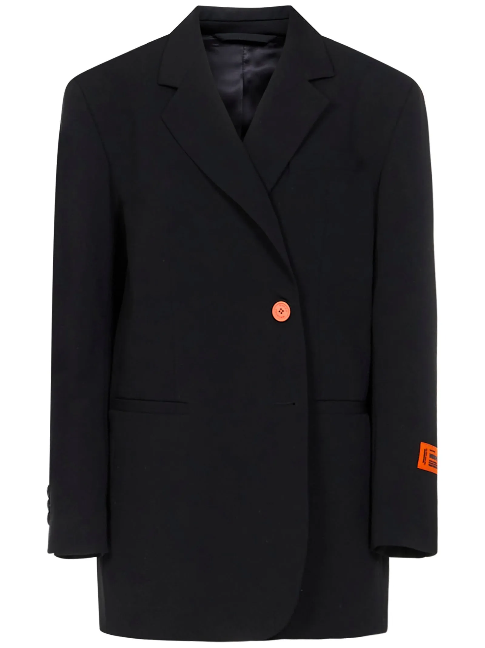 Heron Preston Logo Patch Oversized Blazer