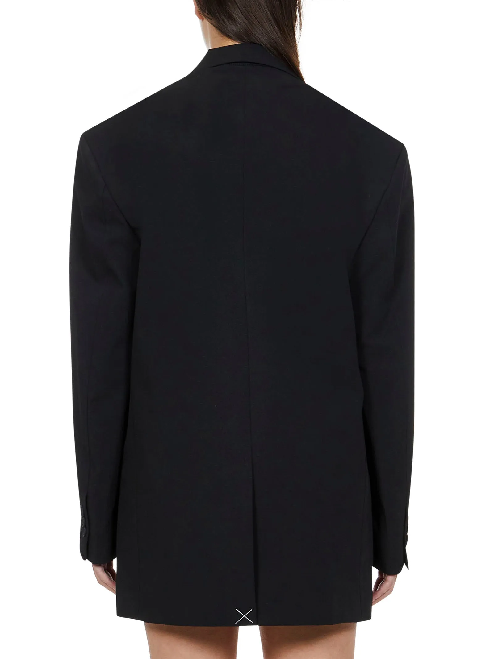 Heron Preston Logo Patch Oversized Blazer