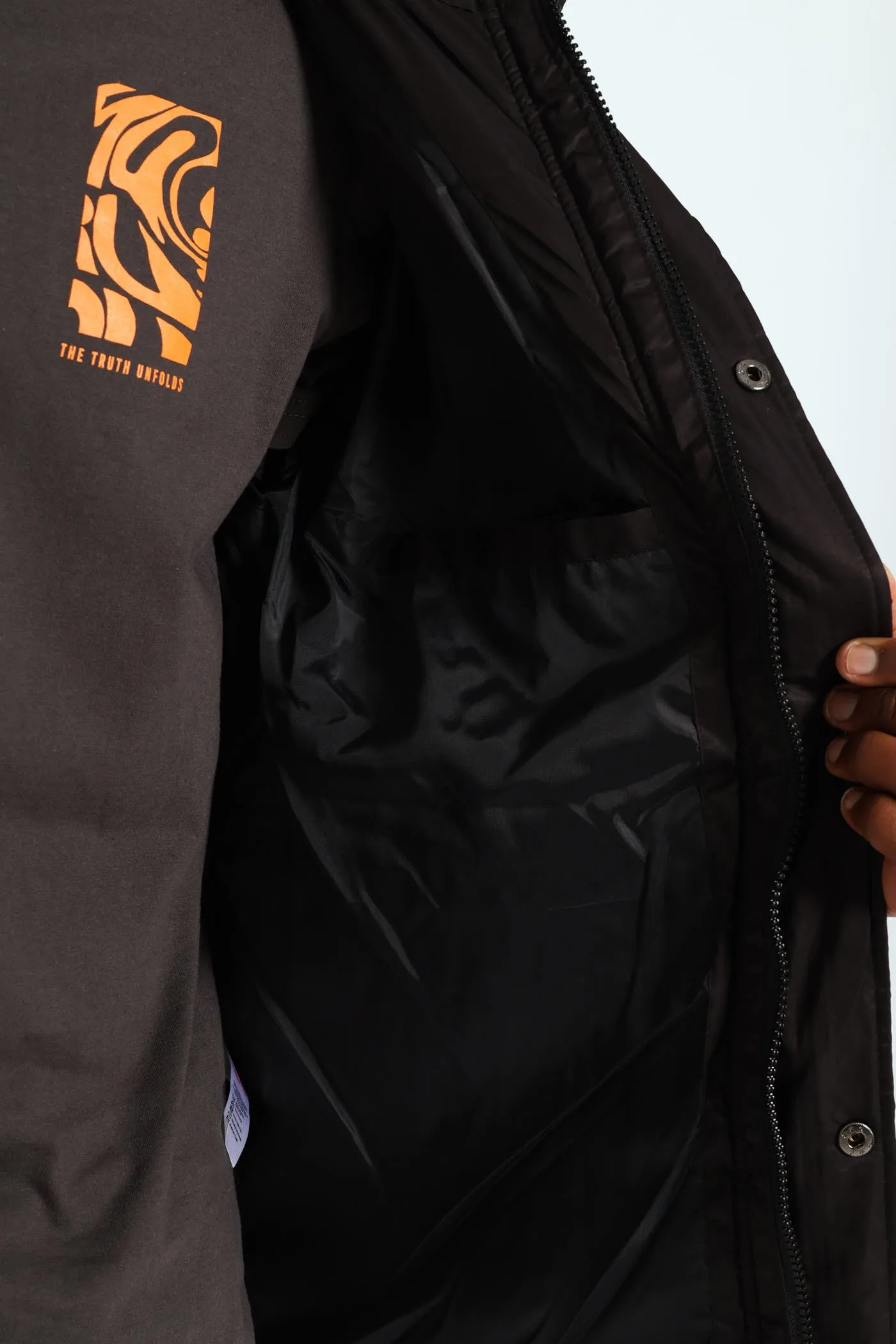 Hooded Puffer - Black