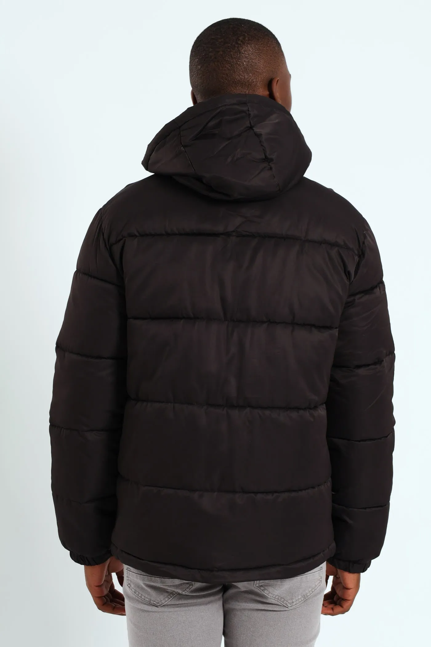 Hooded Puffer - Black