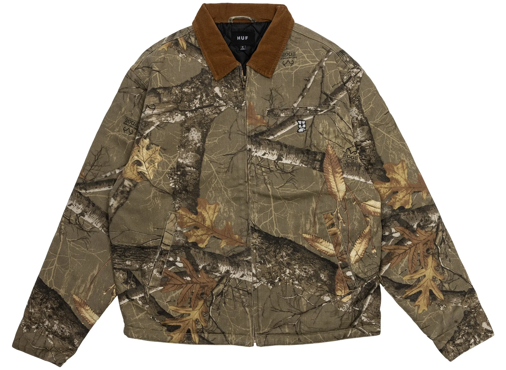 HUF x Realtree Megablast Work Jacket in Desert xld