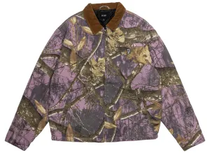 HUF x Realtree Megablast Work Jacket in Lilac xld