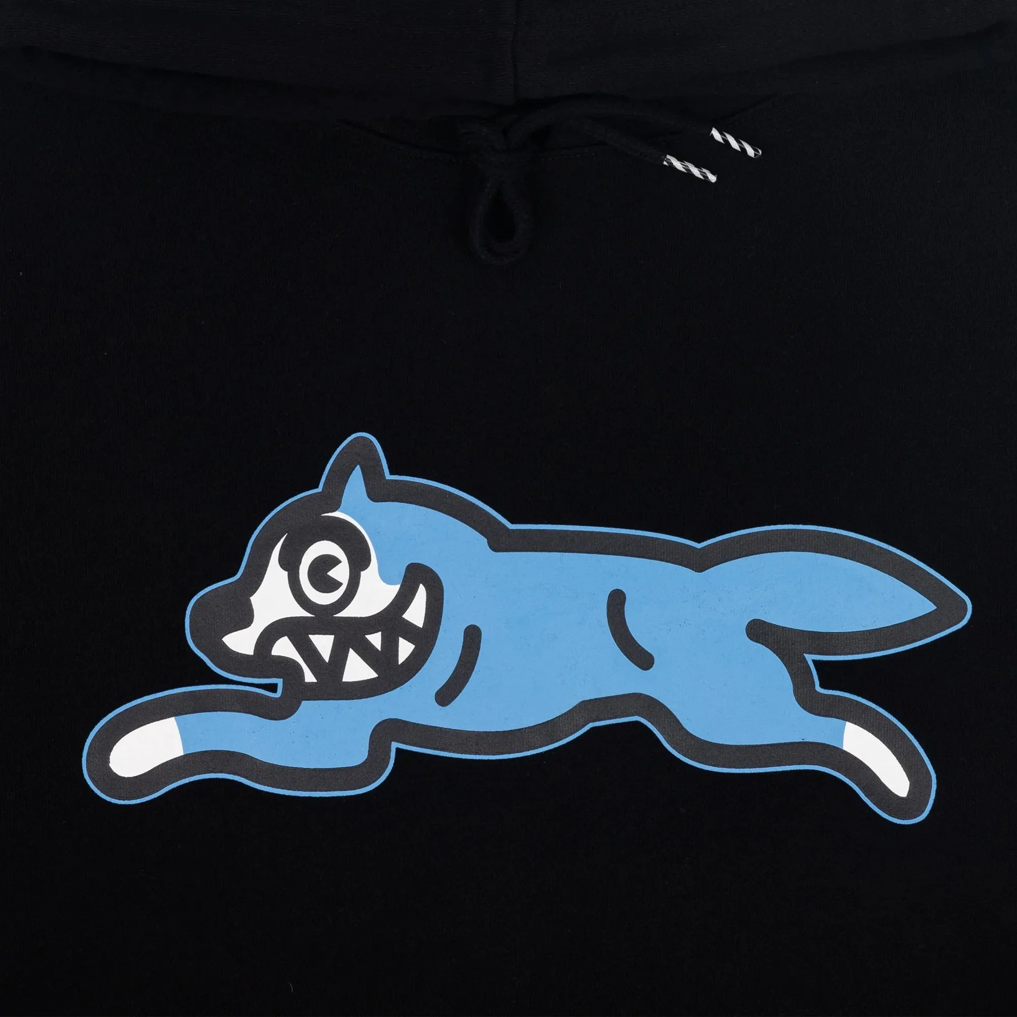 Icecream | OVERLAP HOODIE  { BLACK