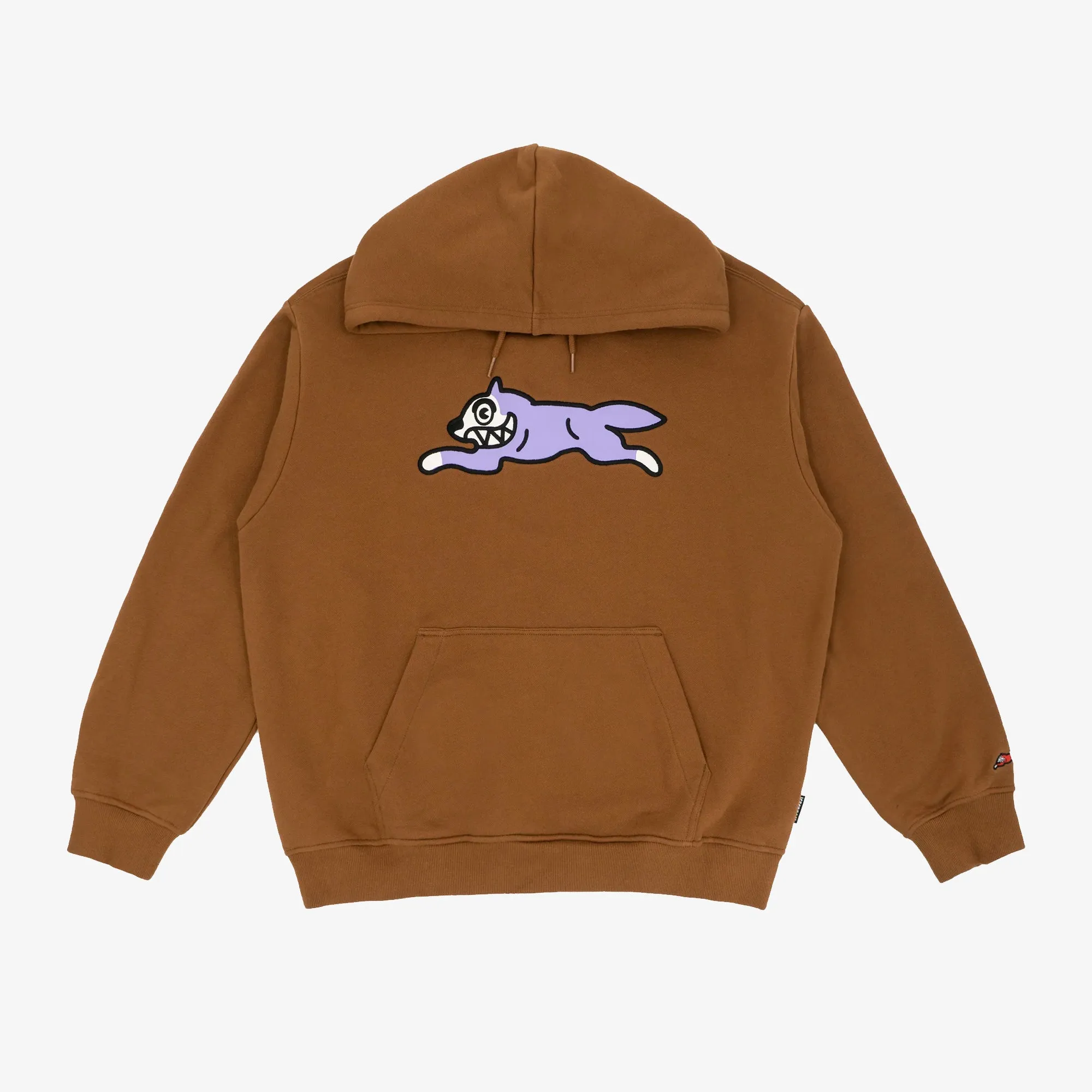 Icecream | RUNNING DOG HOODIE  { BROWN
