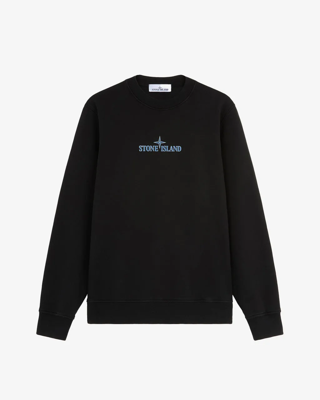 Institutional One Cotton Fleece Sweatshirt Black