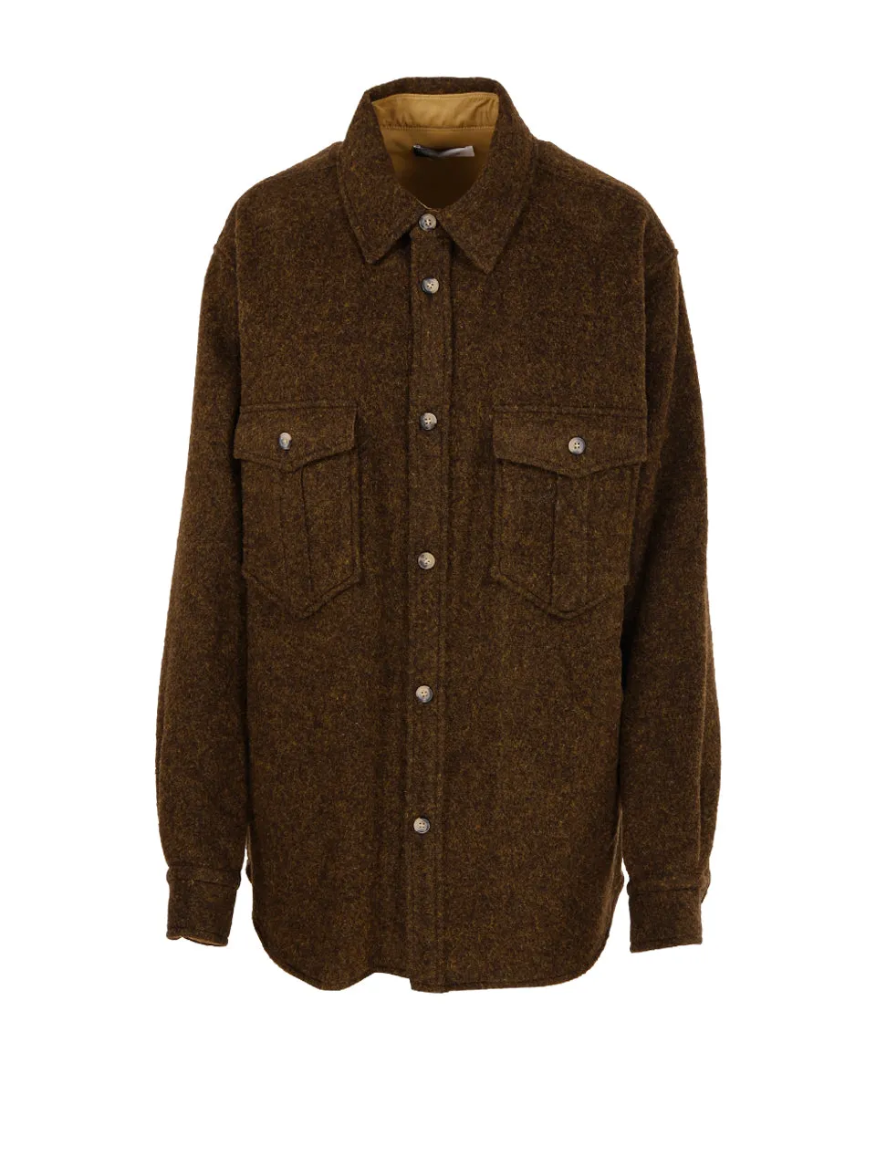 Isabel Marant Domiki Long Sleeved Shirt Jacket