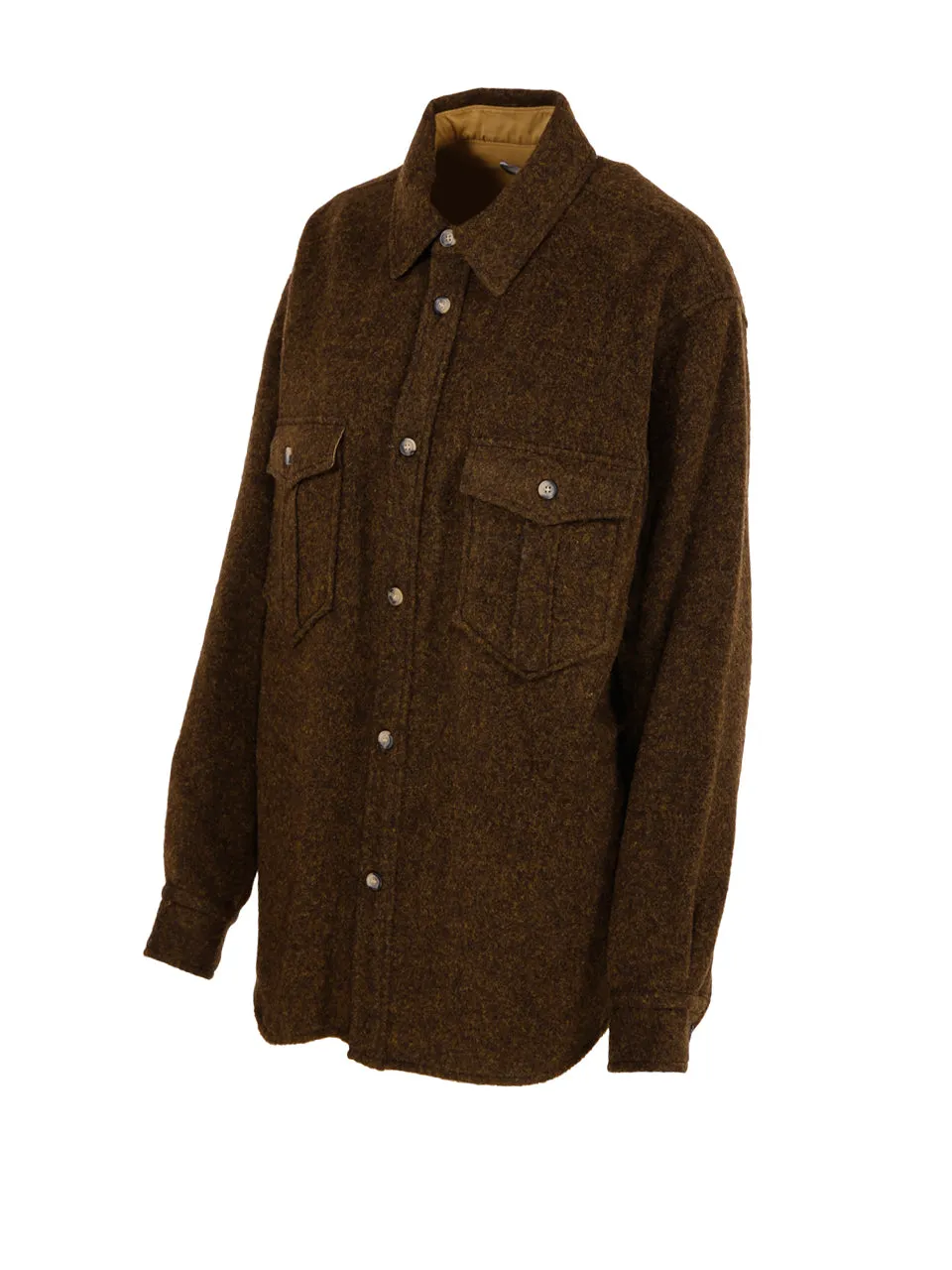 Isabel Marant Domiki Long Sleeved Shirt Jacket