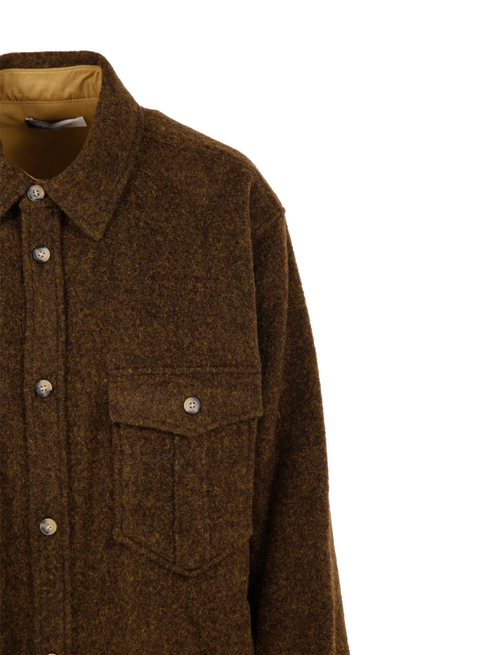 Isabel Marant Domiki Long Sleeved Shirt Jacket