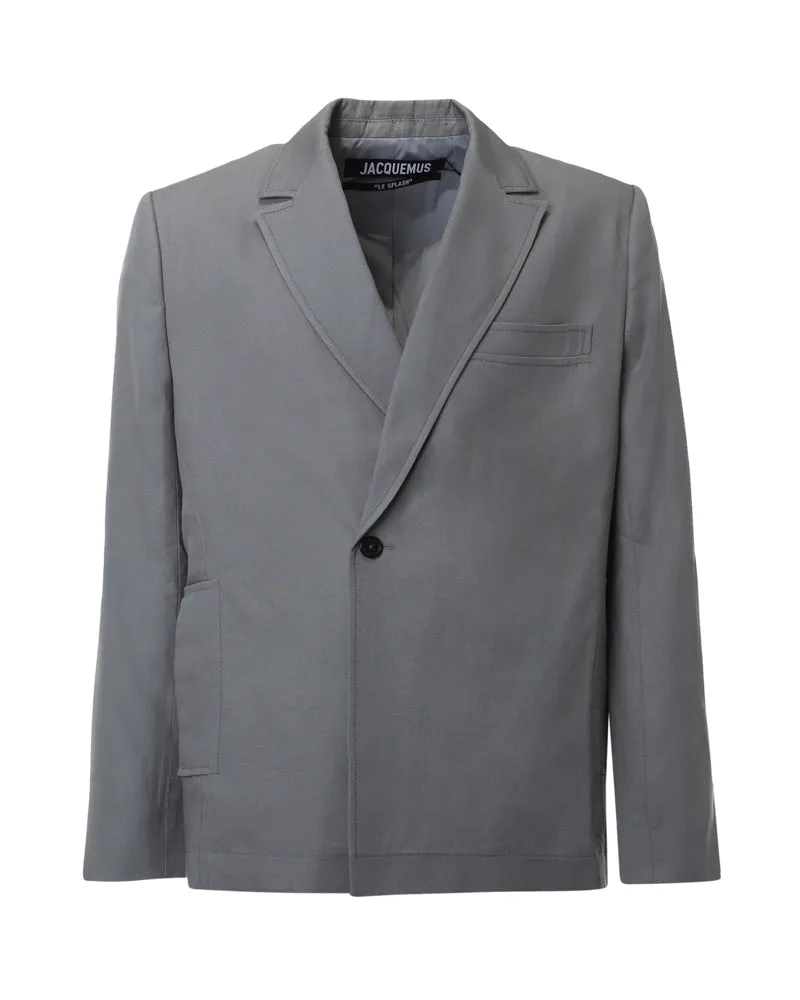 Jacquemus La Veste Moulin Single-Breasted Blazer
