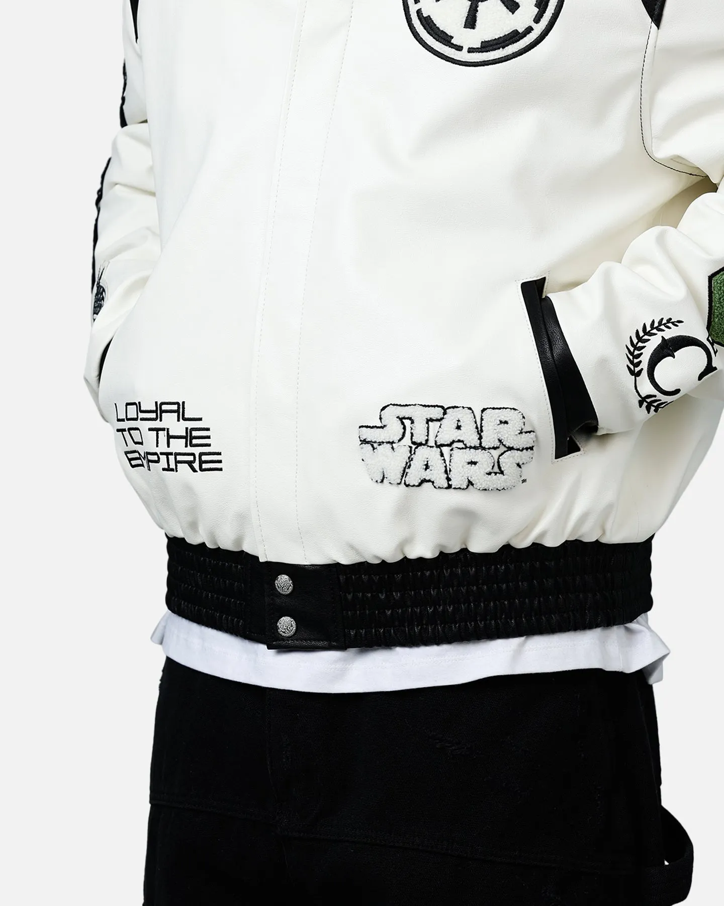 Jeff Hamilton X Star Wars Galactic Empire Jacket White/Black