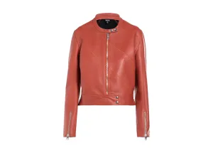 Just Cavalli Seam Detailed BikerJacket