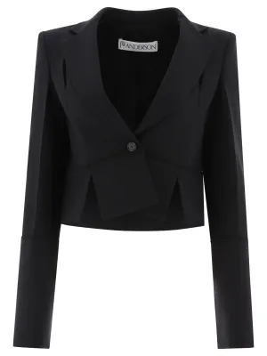 JW Anderson Single Breasted Cropped Blazer
