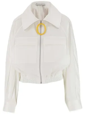 JW Anderson Zip-Up Elasticated Hem Jacket