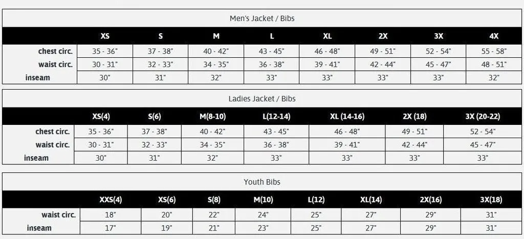 Katahdin Ladies Dagger Snow Jacket Black