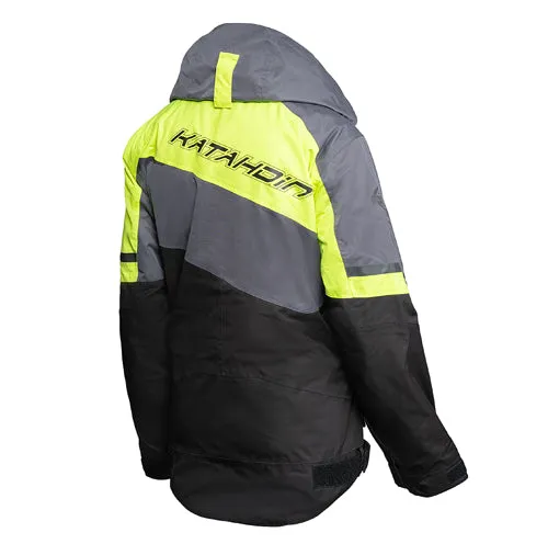 Katahdin Ladies Recon Snow Jacket Black Hi Vis