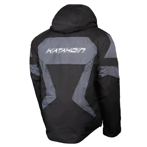 Katahdin Mens Dagger Snow Jacket Black Grey