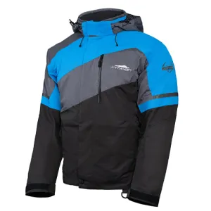 Katahdin Mens Recon Snow Jacket Black Grey Blue