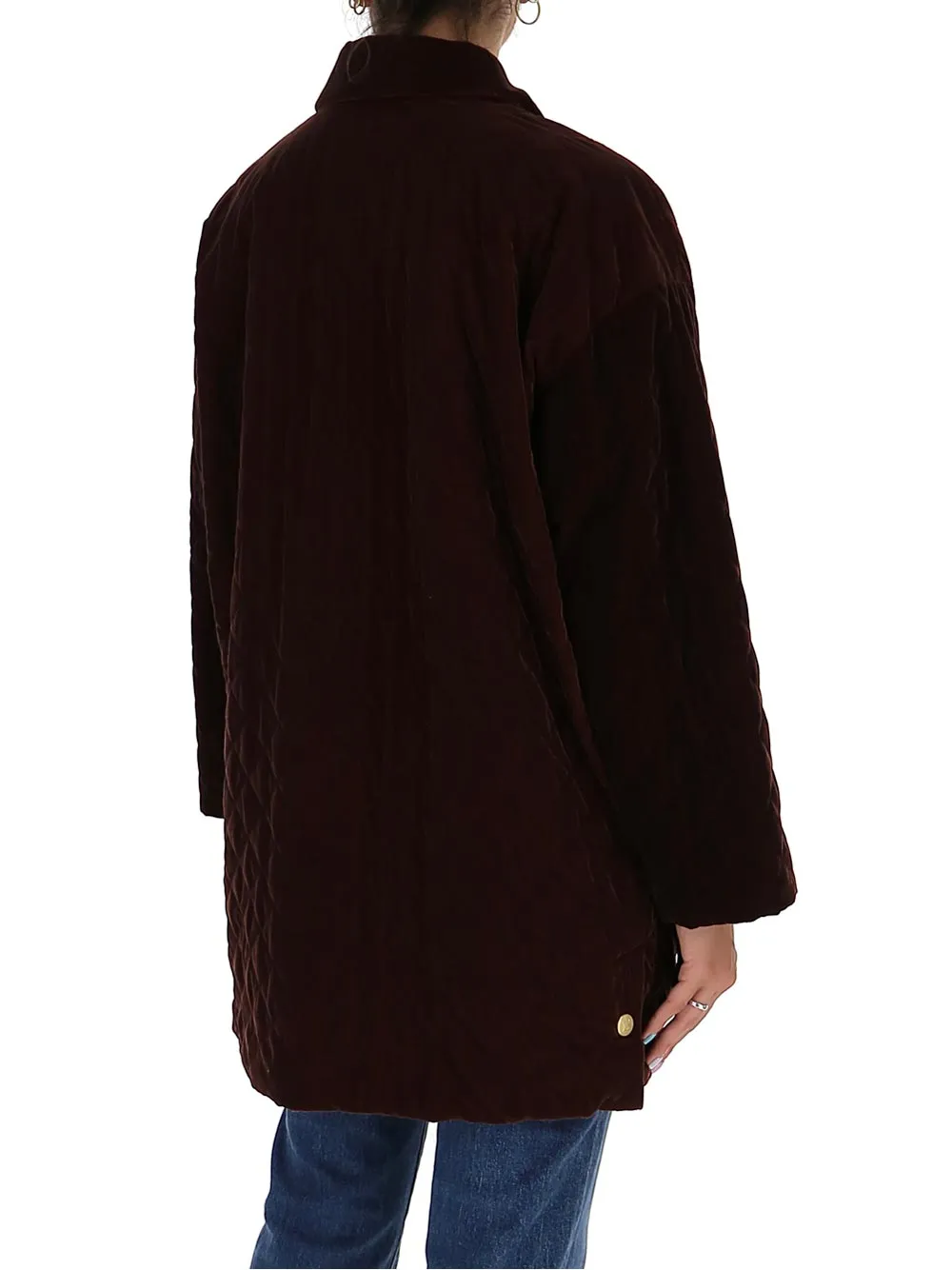L'Autre Chose Quilted Buttoned Jacket