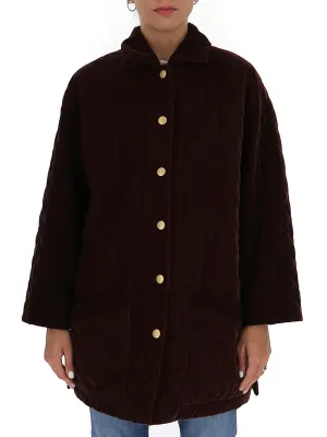 L'Autre Chose Quilted Buttoned Jacket