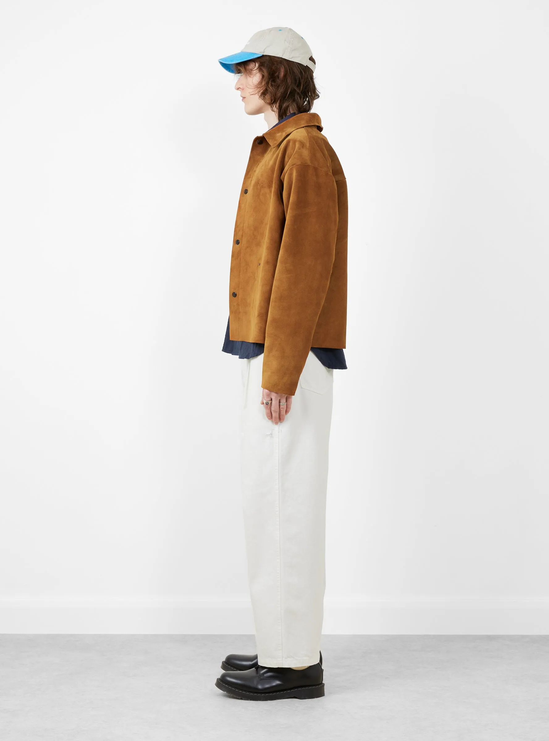 Leather Welding Jacket Tan