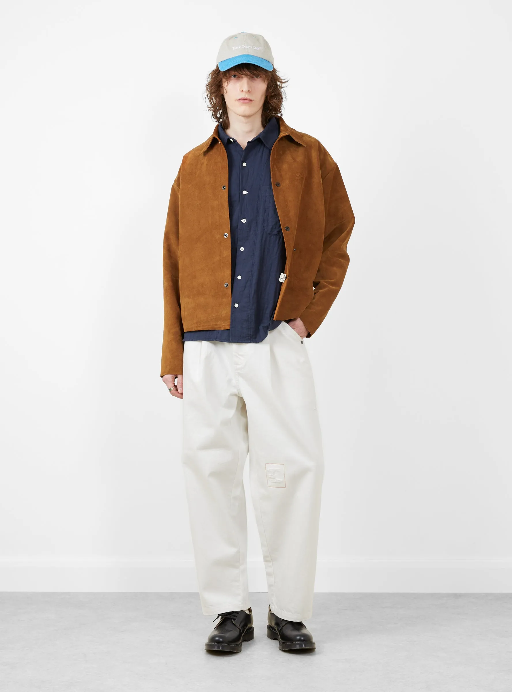 Leather Welding Jacket Tan