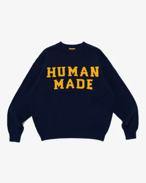 Lowgauge Knit Sweater Navy