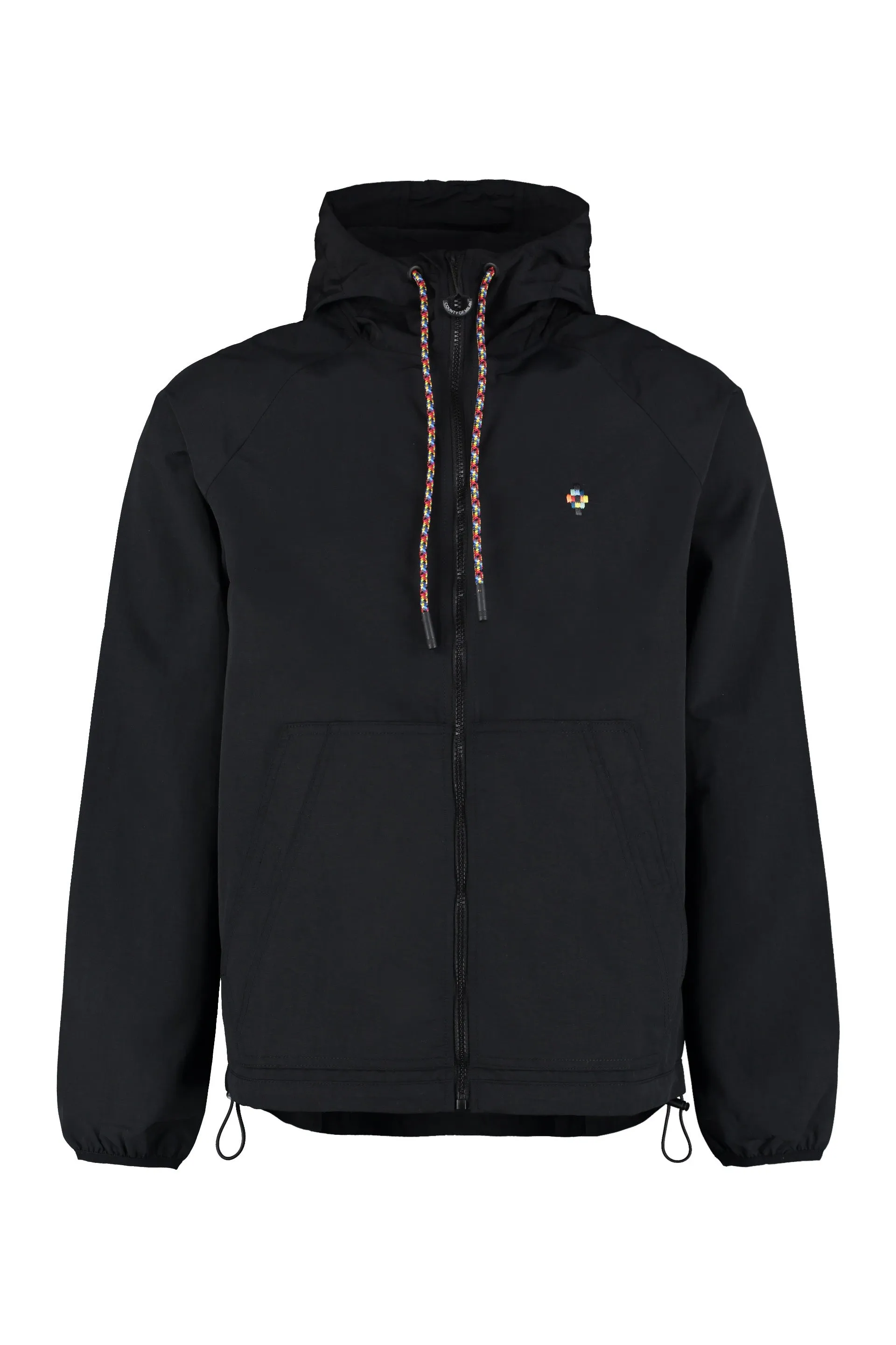 Marcelo Burlon County Of Milan Drawstring Zip-Up Jacket